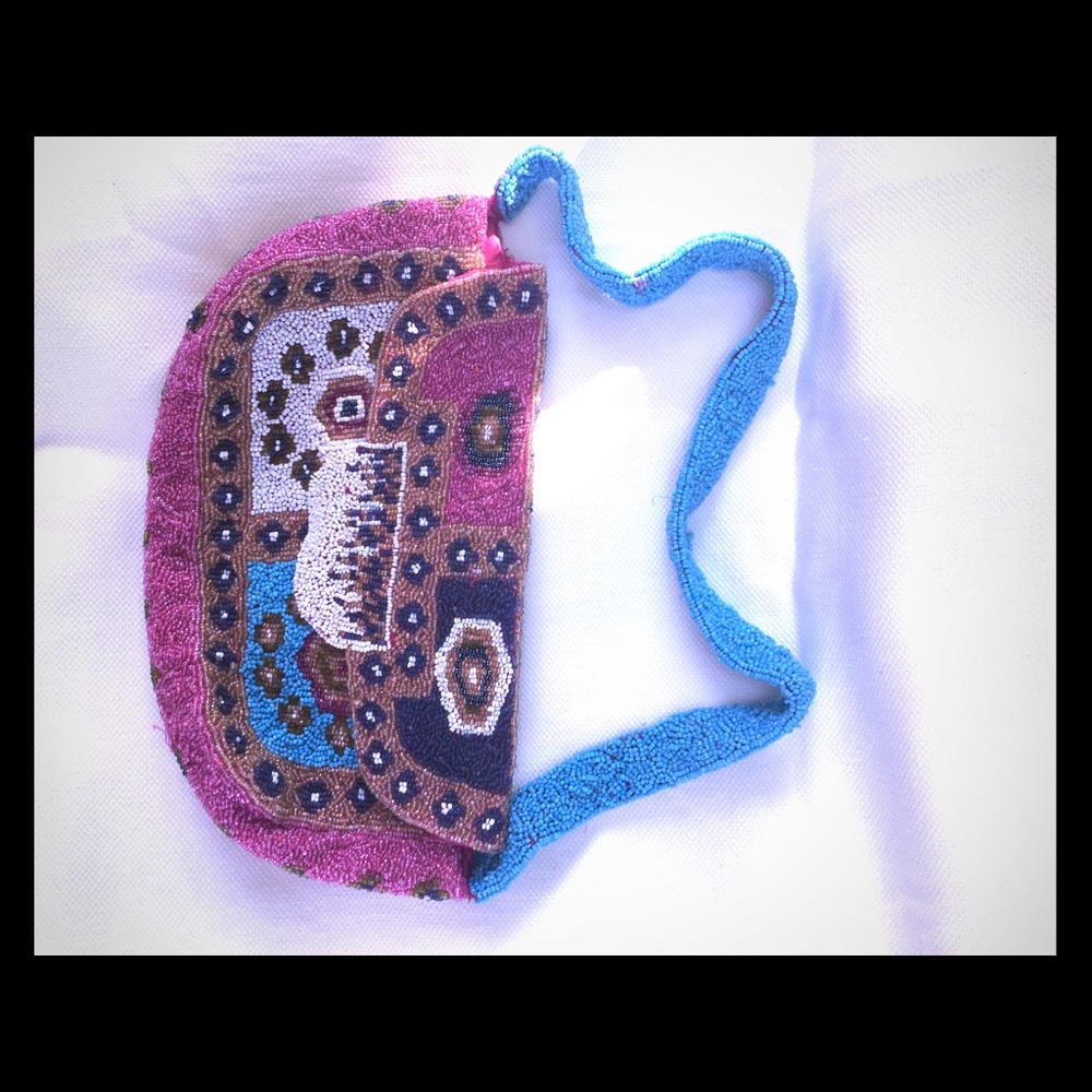 Beaded Navajo Bag
